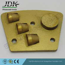 1/2 PCD + Diamond Segment Grinding Trapezoid Plate